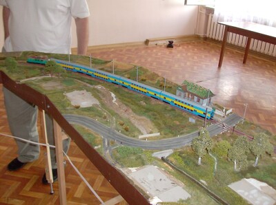 Pociąg osobowy na Wojaszówce
